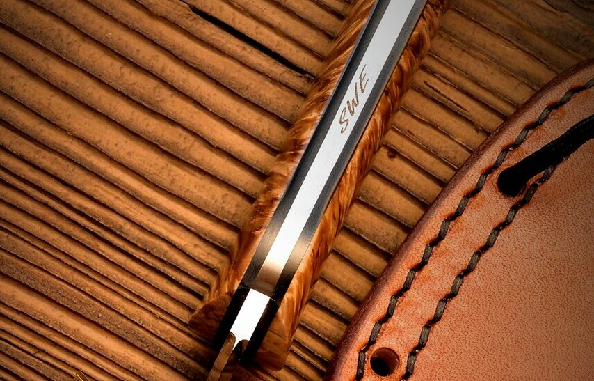 SWE (SALT WATER EDITION) Дополнительная опция - изготовить нож из порошковой нержавеющей стали (Elmax)