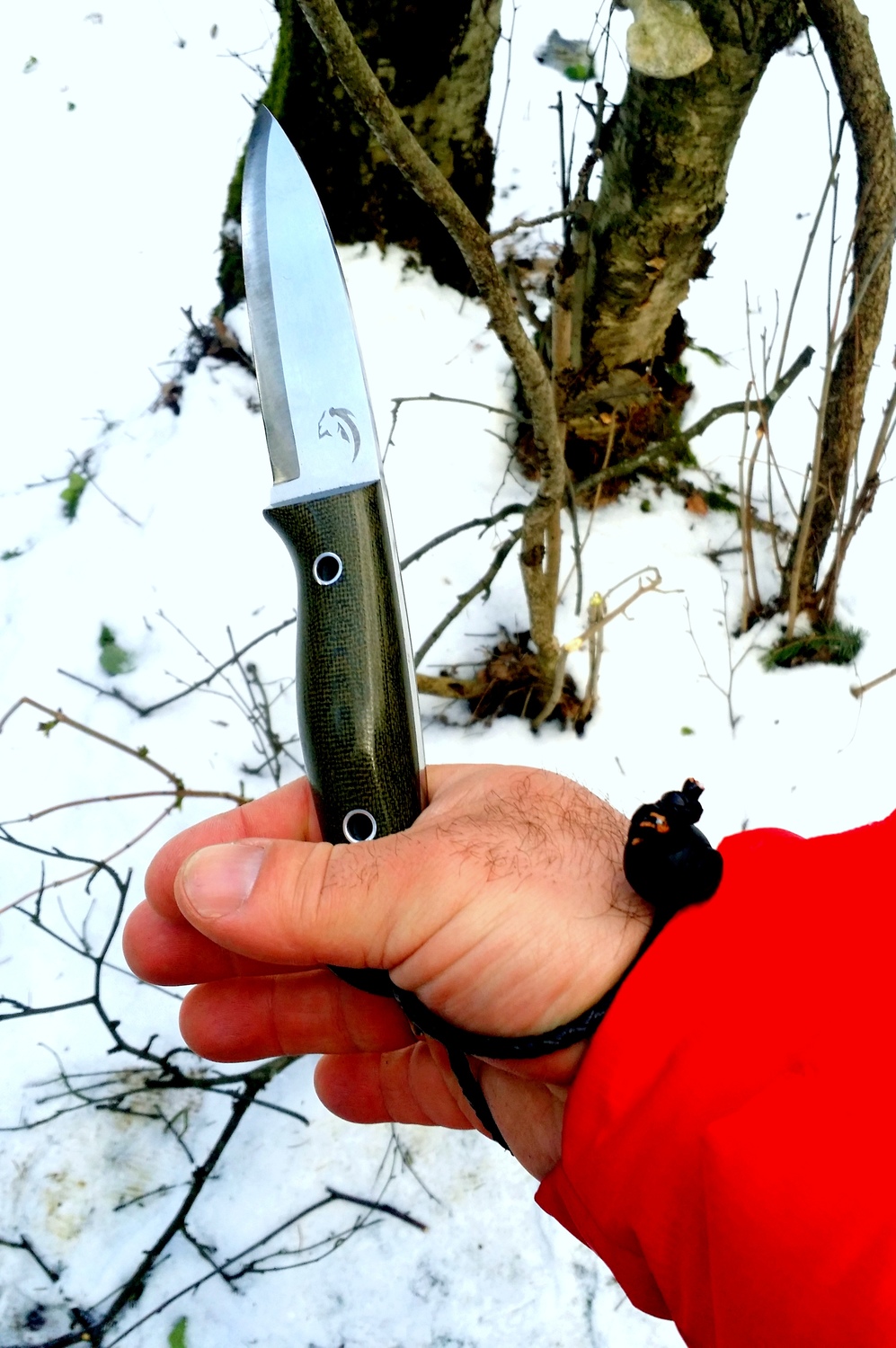 Правильный темляк для бушкрафт ножа от BeaverKnife
