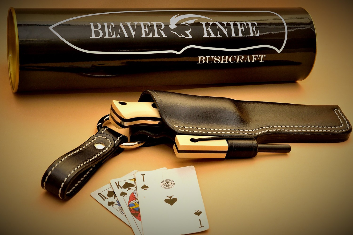 Нож BeaverKnife Bushcraft 'AMERICA' Custom #151