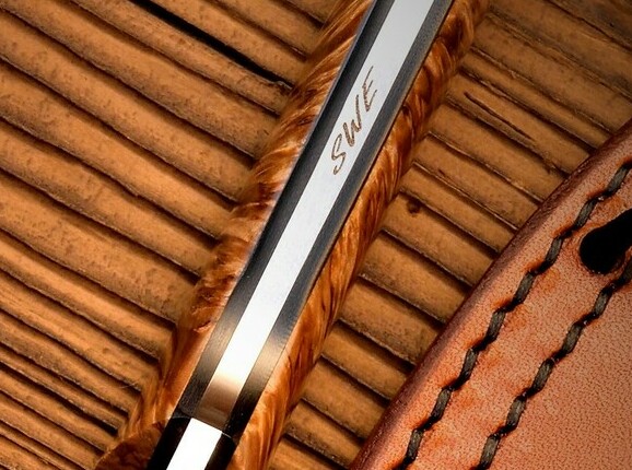 SWE (SALT WATER EDITION) Дополнительная опция - изготовить нож из порошковой нержавеющей стали (Elmax)